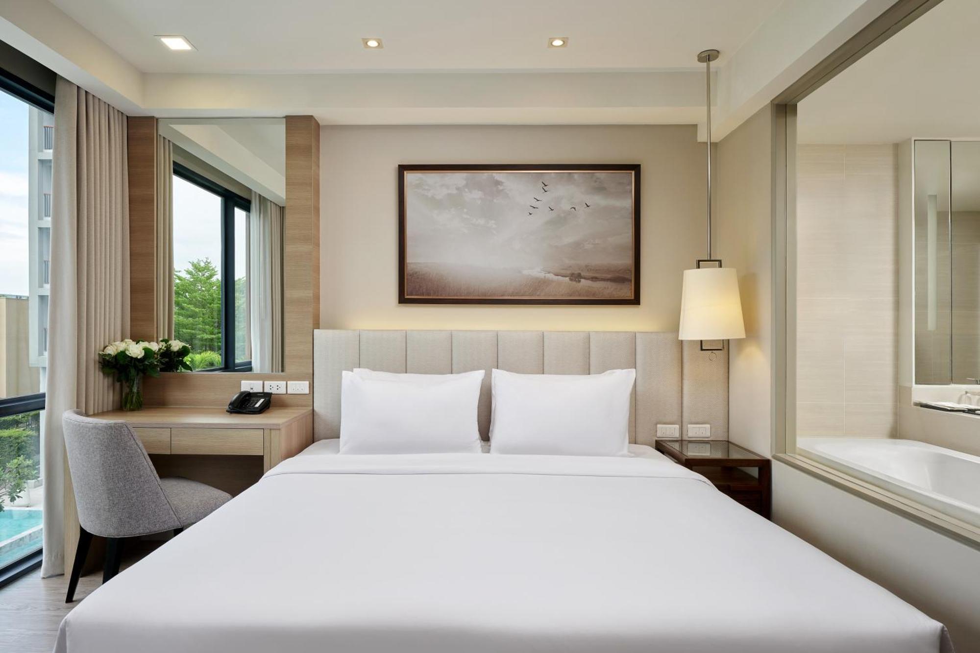 The Park Nine Hotel Suvarnabhumi Bangkok Ruang foto A bedroom at the hotel