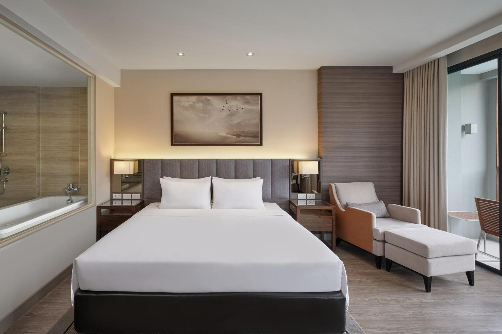 The Park Nine Hotel Suvarnabhumi Bangkok Ruang foto A bedroom at the hotel